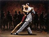 Tango in Paris II by Fabian Perez